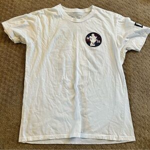 Neff Disney M28 Youth L White T Shirt Mickey Mouse